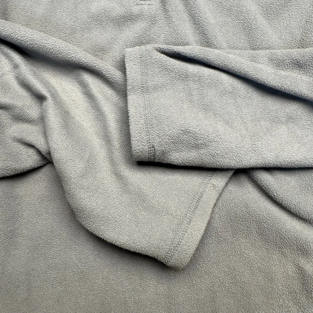 The North Face Mens Gray Fleece 1/4 Zip Pullover Sweatshirt XL‎